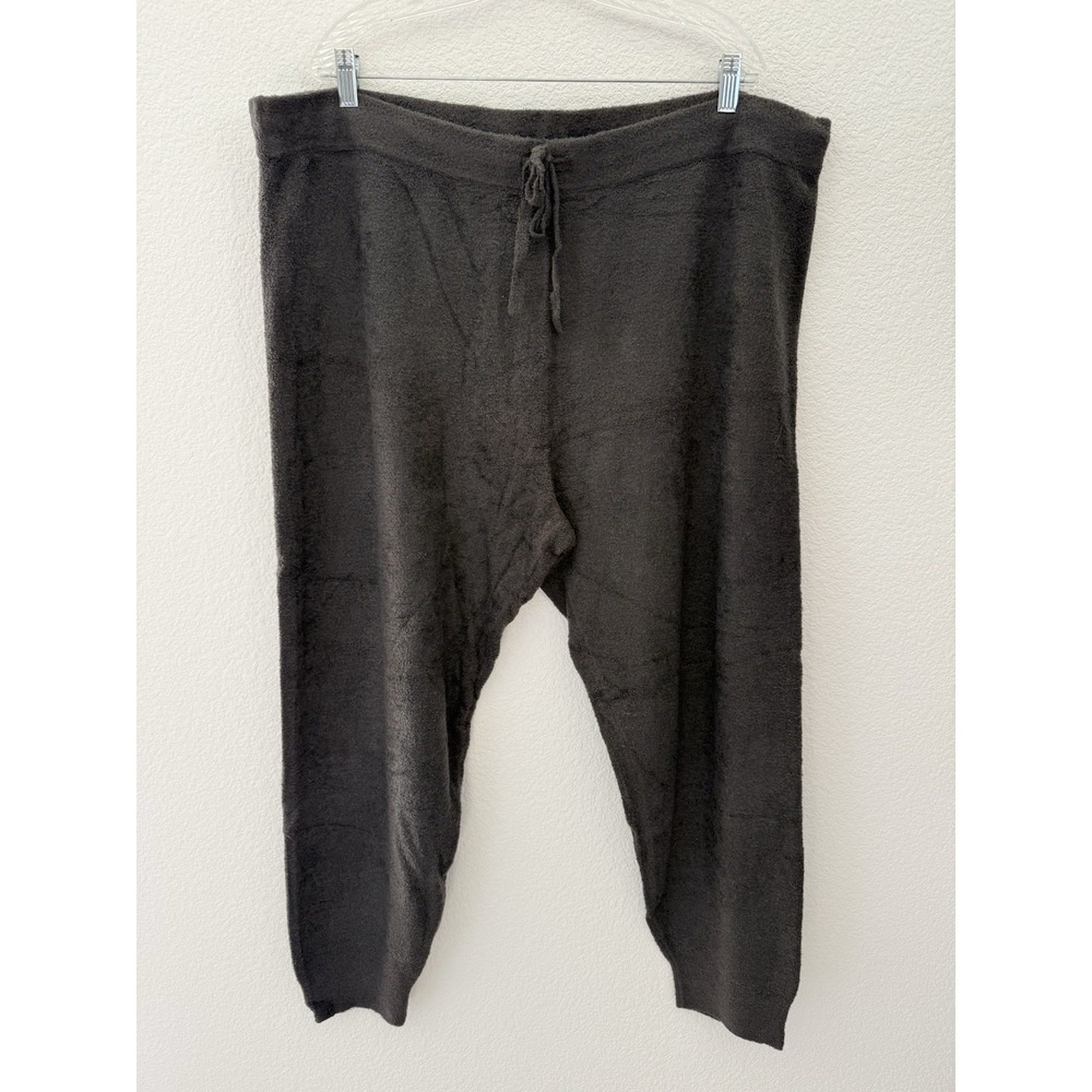 Barefoot Dreams NEW CozyChic Lite Easy Jogger Pants 2X Carbon Grey